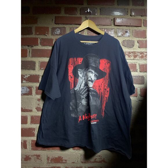 Vintage A Nightmare on Elm Street Freddy Krueger Graphic T-Shirt – Size 5X - Picture 1 of 3